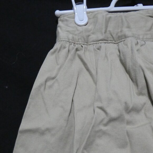 OLD NAVY | medium, 8, kids, girls, regular | Beige Skorts | Button Detail Front - Picture 9 of 14